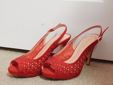 Women High Chunky Sleek Heel Open Toe Rhinestone Party Wedding Pump Heel Sandals
