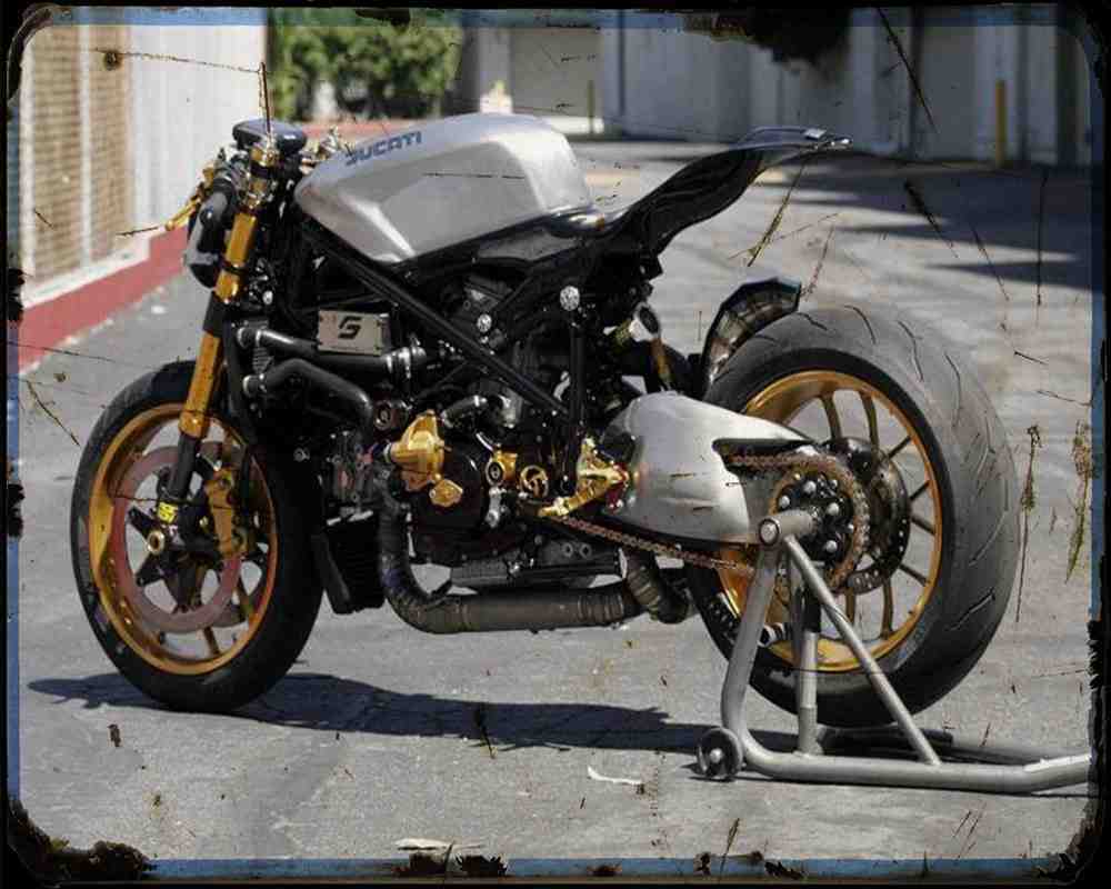 Cafe Racer Ducati Vintage C.1968 Ducati 350cc Café Racer Custom