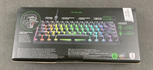 Razer Huntsman V3 Pro Mini – Layout DE, 60%, Ottico Analogico, Wireless, RGB - Afbeelding 3 van 5