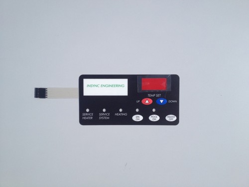 INSYNC ENG Comp Pentair 472610Z Sta-Rite 42002-0029Z Membrane Keypad 42002-0034Z - Picture 2 of 5