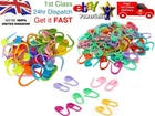 Stitch Holder Plastic Locking Marker For Crochet Knitting Craft Needle Clips DIY
