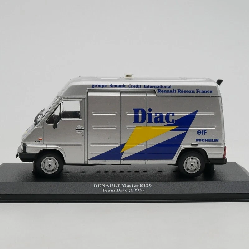 ixo 1:43 RENAULT Master B120 Team Diac 1992 Diecast Car Model Toy Vehicle Foto 2 de 4