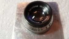 Vintage Wollensak 3" Focus F 4.5 Enlarging Velostigmat 2.5" Plate