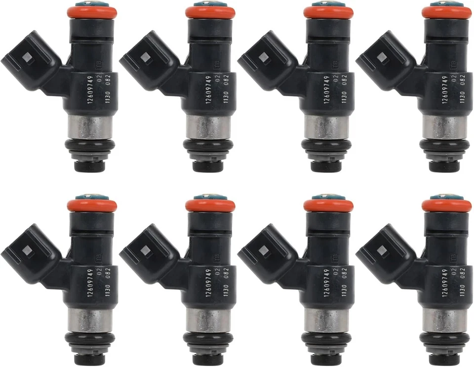8 piezas inyectores de combustible 12609749 para GMC Sierra 1500 Yukon XL Yukon 6,2 L FLEX 09-14 Foto 2 de 4