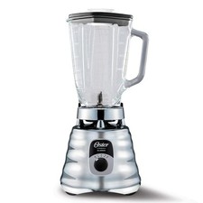 Licuadora cromada Oster Original 3 velocidades, motor 6 veces más duradero, 10 veces S...