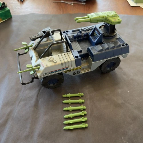 1987 HASBRO GI JOE ELIMINATOR BATTLE FORCE 2000 VEHICLE 100% COMPLETE MT-
