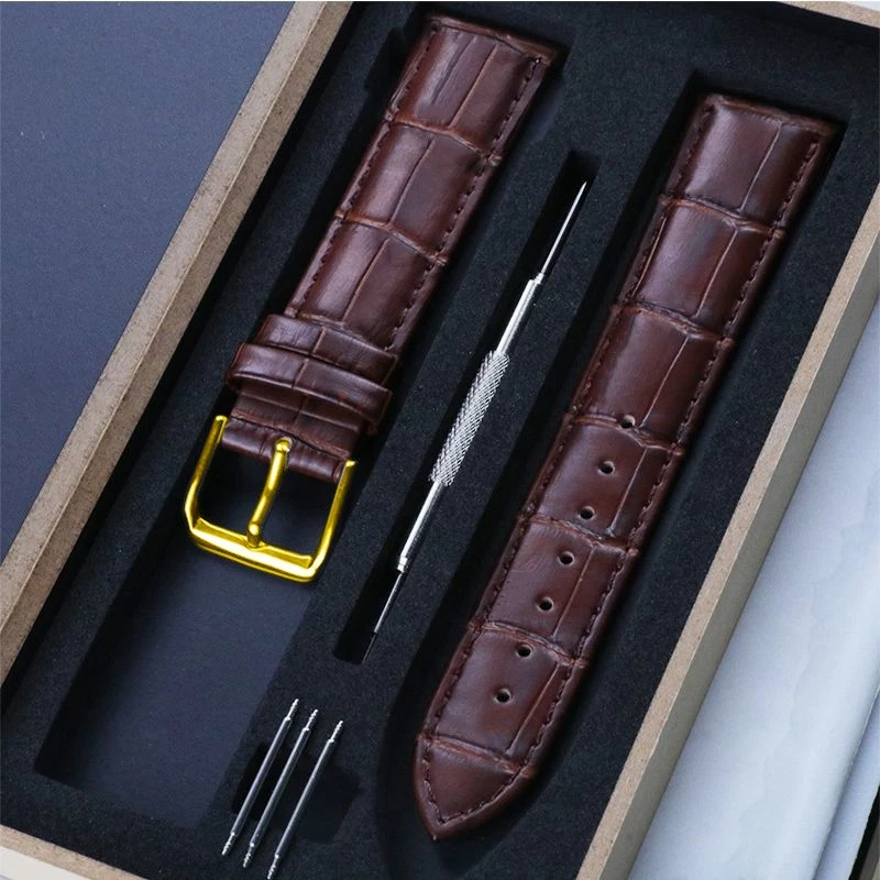 Crocodile Watch Band 18mm for sale | eBay