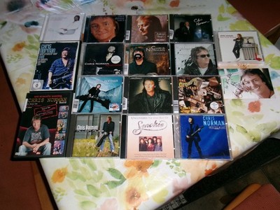 Chris Norman 14 x CD und 2 x DVD  plus Autogrammkarte Versand innerhalb EU