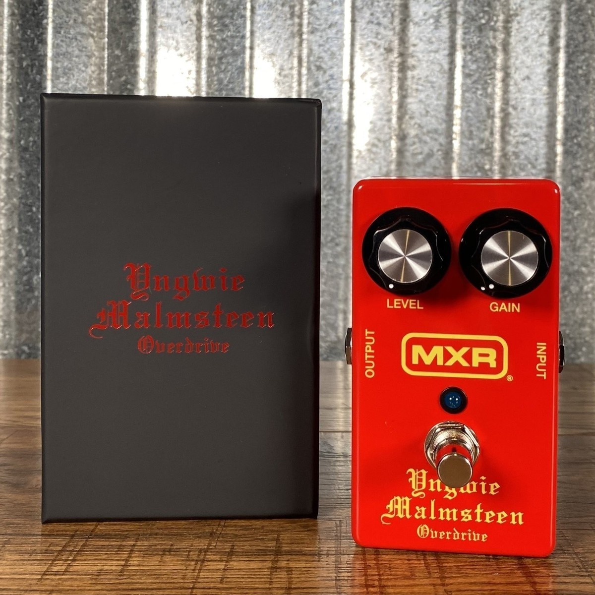 【新品未開封】MXR YJM308 YNGWIE MALMSTEEN Dunlop MXR YJM308 Yngwie Malmsteen Overdrive Guitar Effect Pedal