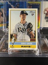 2025 Topps Heritage High Number #589 Eric Orze RC Bicentennial /200 SP