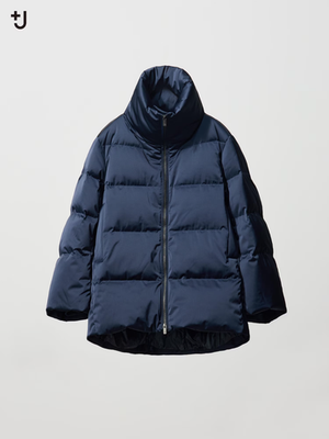 Uniqlo +J Down Volume Jacket Winter 2026 Jil Sander Navy / Black
