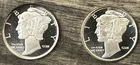 (Lot of 2) 1/10 oz Silver Round - APMEX