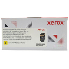 Yellow 006R04688 High Capacity Toner Cartridge Genuine For Xerox C410 Printer