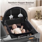 Angelbliss Gray Foldable Portable Play Yard w/ Wheels, Bassinet & Changing Table — photo 2