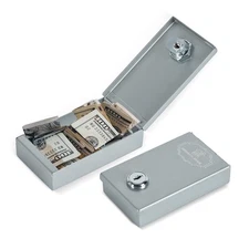 Metal Box for Gambler - Winners Bank Portable Safe Casino Money Pocket Sized ...