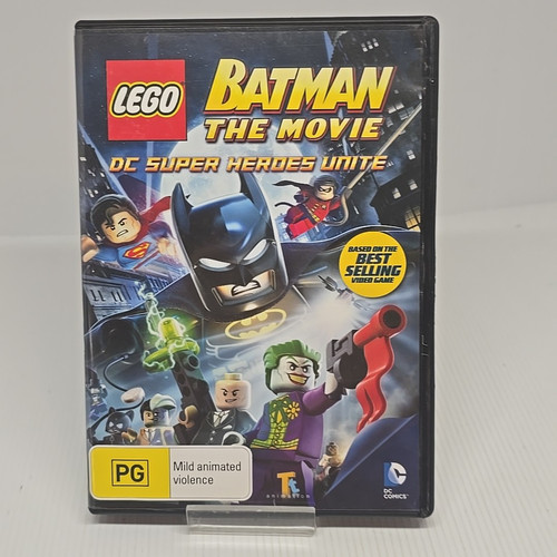Lego-The Batman Movie DC Super Heroes Unite (DVD, 2013) Troy Baker Kari Wahlgren - Foto 1 di 2