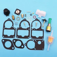 Carburetor Rebuild Kit for VW SOLEX 28-34 PICT3 W Cut off Valve & Floats 700-34