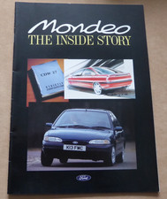 1993 FORD MONDEO BROCHURE / MAGAZINE - THE INSIDE STORY                     U708