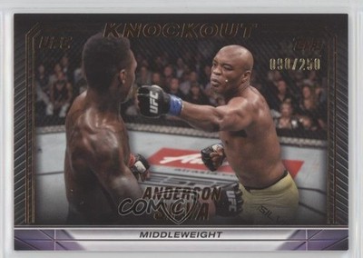 2024 Topps UFC Knockout Bronze 90/250 Anderson Silva #40 1e15
