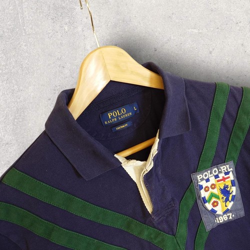 polo uomo Ralph Lauren maglia rugby manica corta, grande - Foto 3 di 4