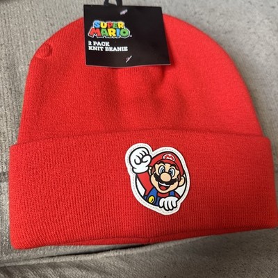 Super Mario 2 Pack Knit Beanie 