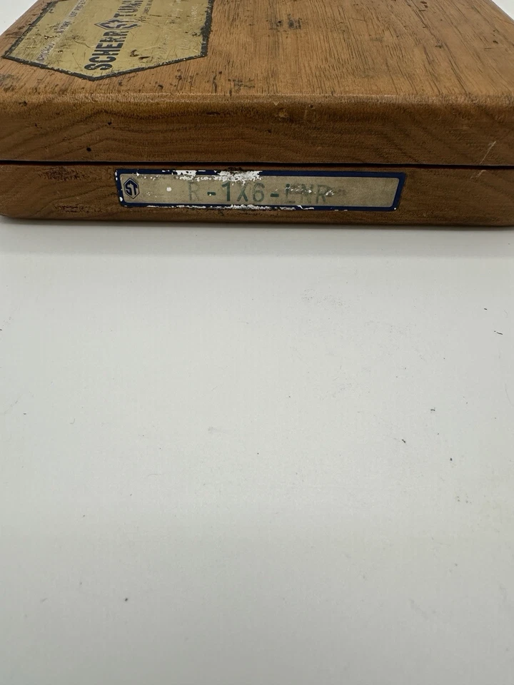 Scherr-Tumico Micrometer 0-1 Inch 0.0001 Inch deep throat - Image 2 of 2