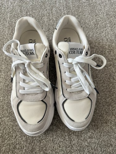 VERSACE JEANS COUTURE Sneakers  Baskets Femme Linea Fondo Speed E0VZASC1 Size 38