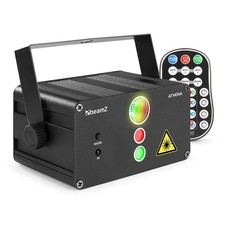 BeamZ Athena RG DJ Laser Light Projector with Gobo - Battery Operated