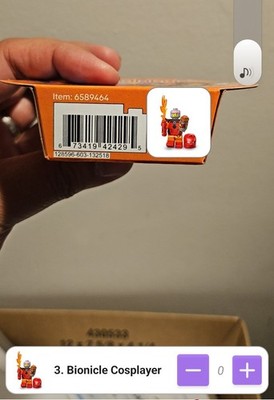 LEGO Bionicle Cosplayer CMF 71052 Series 29 minifigure Toa Tahu