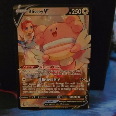 Blissey V TG22/TG30 Swsh12: Sword & Shield - Silver Tempest Trainer Gallery Holo