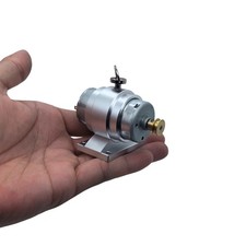 Microcosm FD-4 12VDC Mini Dual-Use Dynamo Generator For Steam Engine Models DIY