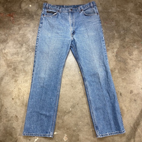 Vintage 1987 USA Levis 40517-0215 Orange Tab Bootcut Jeans 36x30  (Tag 40x32)