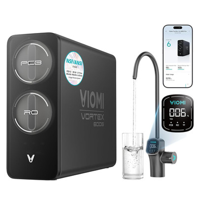V6 Pro Reverse Osmosis System, 600 GPD Tankless RO Water Filter System, under Si