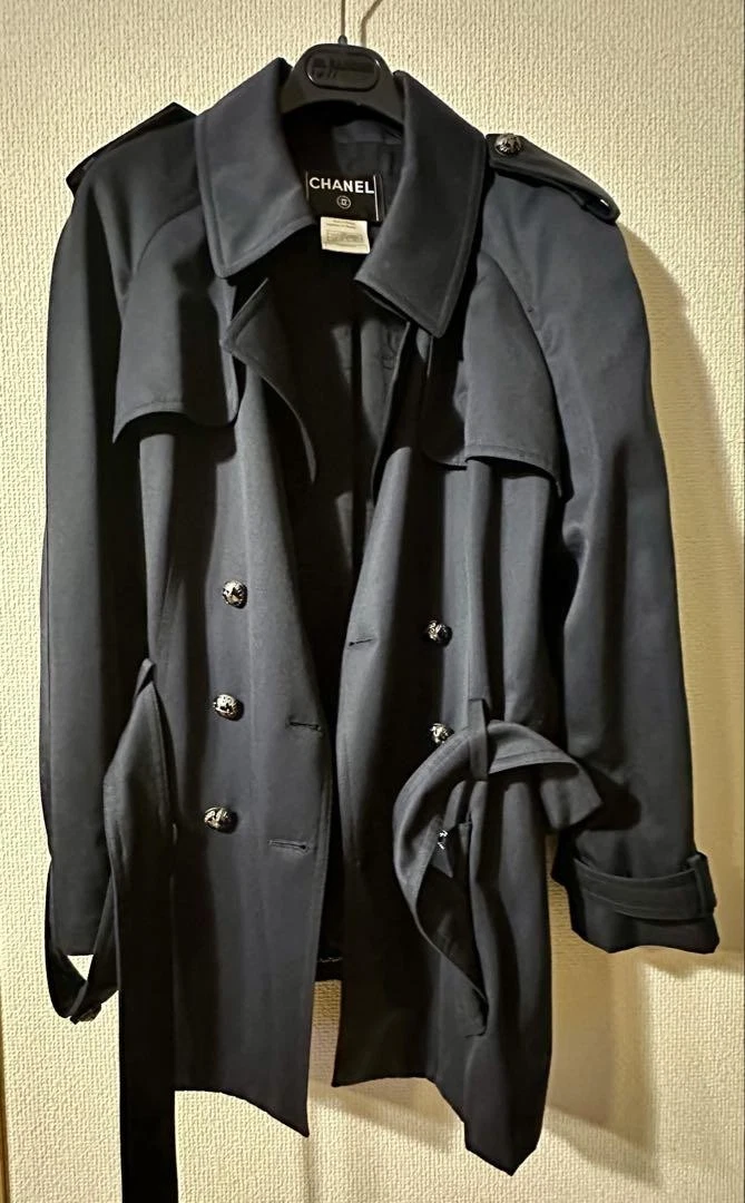 CHANEL Cappotto Trench Corto Collezione Compagnia Aerea 46