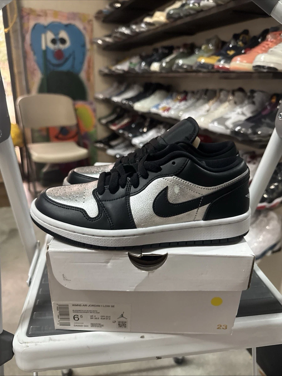 Jordan 1 Low Black W for sale | eBay