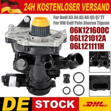 Für Audi A1 A3-A7 Q3 5 7 VW Golf 1.8 2.0 TFSI Kühlmittelregler & Wasserpumpe DHL