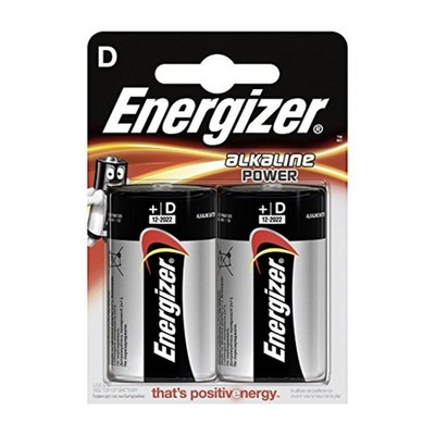Batterien Energizer 638203 LR20 1,5 V 1.5 V [2 Stück]