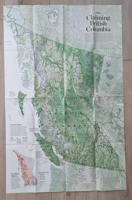 National Geographic Map - A Changing Pacific Coast. (Sept, 2016).