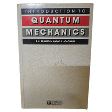 Introduction to Quantum Mechanics Bransden Joachain Softcover Textbook
