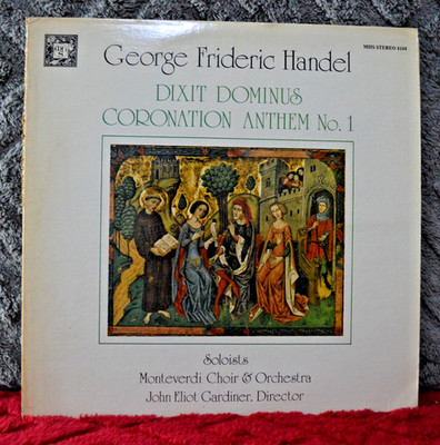 Dixit Dominus Coronation Anthem No. 1 Vinyl Record George Frideric Handel