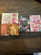 Set of 4 funny refrigerator magnets