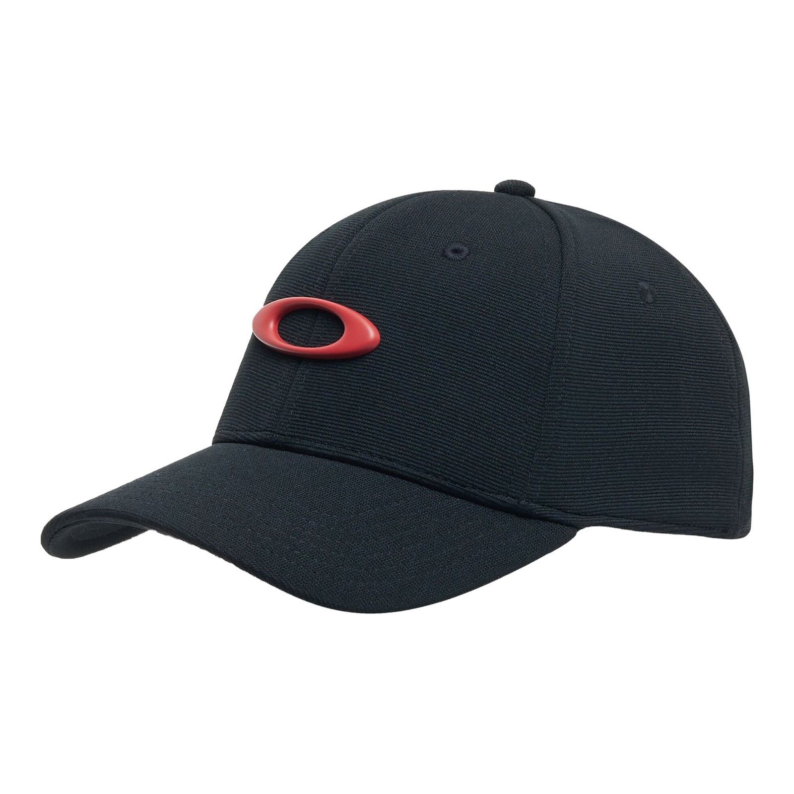 Oakley Tincan Cap Pitch Black/Flame Red Sports Urban Casual Unisex Baseball C...
