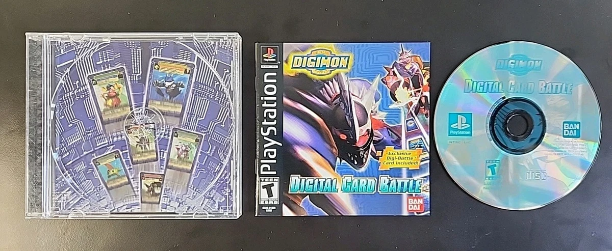 Sony PlayStation 1 Digimon Digital Card Battle Video Games for sale - eBay