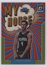 2021 Panini Donruss Optic My House Lime Green Prizm 73/149 Jalen Suggs #20 1j4c