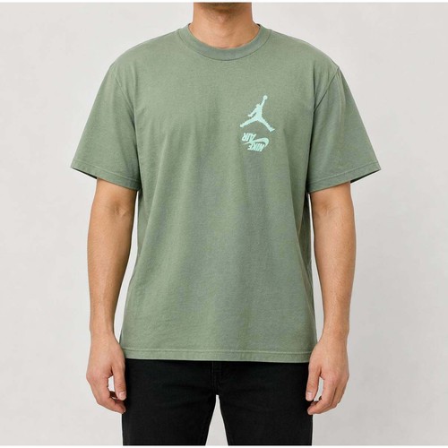 Travis Scott Jordan Cactus Jack Highest T-Shirt Olive Green XL CJ9059-399 NEW