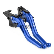 Levier Long CNC Bleu Pour Yamaha FZ1 / FZ1N 2006-2015 - Neuf, Fabrication Française