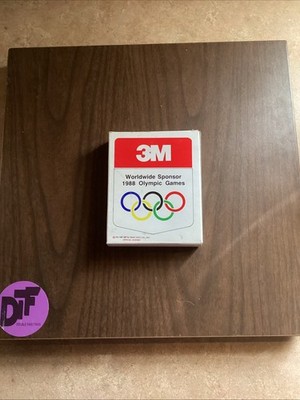 Worldwide Sponsor 1988 Olympic Games - Set of Six - 3M Olympic Pin Badge Set