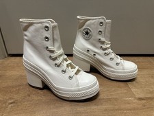 Converse Chuck 70 De Luxe Heel High Top Sneakers 'Egret' Women&rsquo;s 6 A05348C New