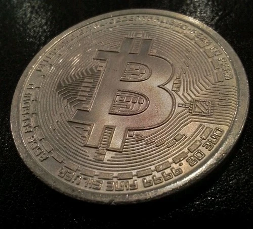 1 Day !! Bitcoin 1 Oz Fine 999 Silver Crypto 2022 Cryptocurrency Blockchain Mint