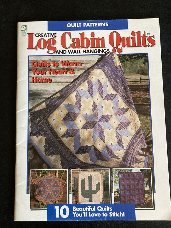 Creative Log cabin quilts by House Of White birches
